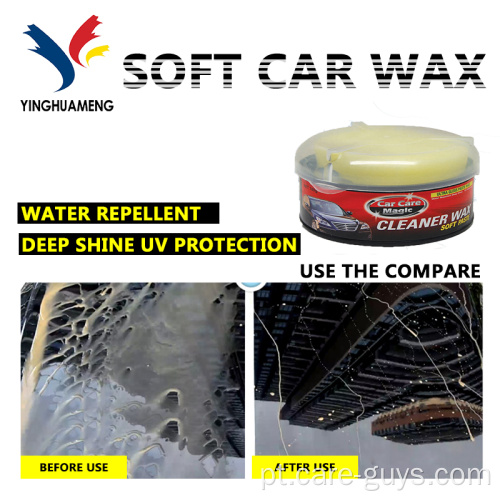 Cars Ultra Gloss Gloss Polishing Wax com Carnauba